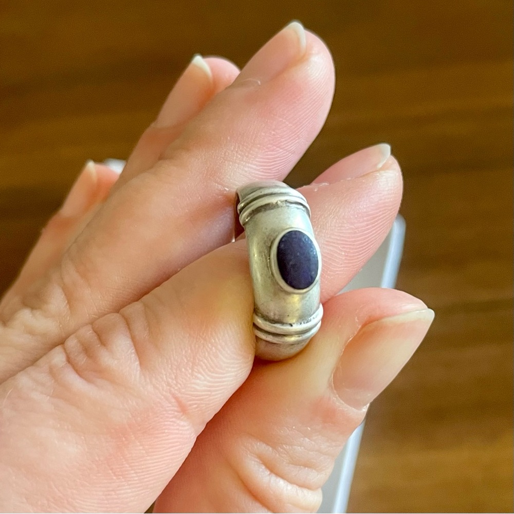 Sterling Silver Lapis Lazuli Ring